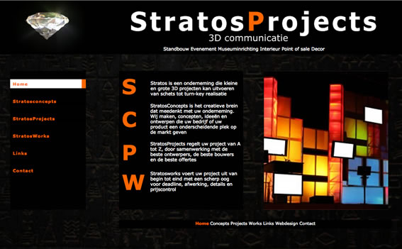 Ontwerp en bouw Stratos projecten